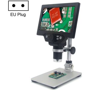 G1200 7 inch LCD scherm 1200X Portable elektronische digitale Desktop stand Microscoop  EU plug