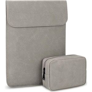 PU02 ultradunne notebook voering tas met kleine tas  maat: 11.6-12.5 inch