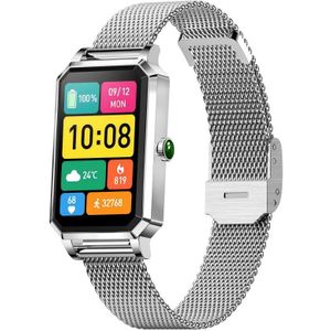 NX2 1.13 inch Color Screen Women Smart Watch  Support Physiological Reminder / Heart Rate Monitoring(Silver)
