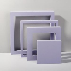 Cube Embedded Combo Kits Geometrische kubus Effen kleur Fotografie Foto Achtergrond Tafel Schieten Foam Props
