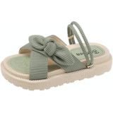Zomer bovenkleding dikke zolen casual sandalen platte pantoffels  maat: 35