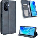 Voor Huawei nova Y70 / nova Y70 Plus magnetische gesp Retro textuur lederen telefoonhoes