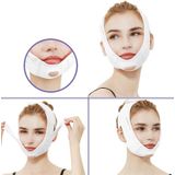 073 Witte verbeterde versie voor mannen en vrouwen face-lifting bandage v gezicht dubbele kin vormgeven gezichtsmasker