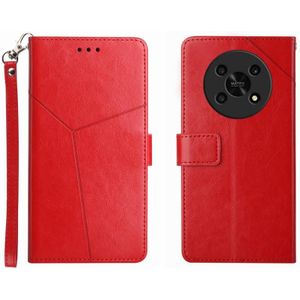 Voor Honor Magic4 Lite 5G Y Stitching Horizontal Flip Leather Phone Case