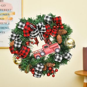 Kerstversieringscane krans Garland deurhanger  maat: 50cm