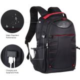 HAWEEL opvouwbaar verwisselbare Outdoor draagbare Dual schouders laptop rugzak (zwart)