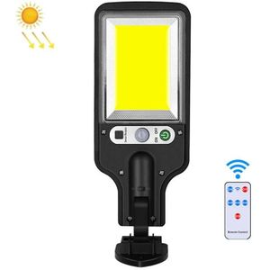 616 Solar Street Light LED Human Body Induction Garden Light  Spec: 117 COB met afstandsbediening