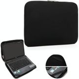 Vier hoeken met elastische band duikmateriaal laptop mouwen Computer Case  Grootte: 17 inch