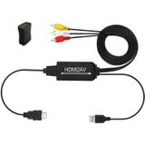 RL-HTAL1 HDMI TO AV-converter Specificatie: Mannelijke tot Mannelijke Confinement + HDMI-omzetter