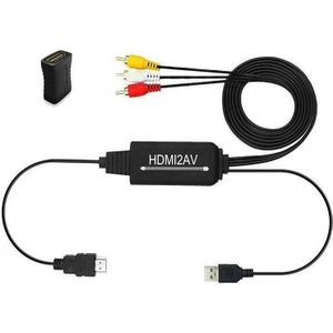 RL-HTAL1 HDMI TO AV-converter Specificatie: Mannelijke tot Mannelijke Confinement + HDMI-omzetter