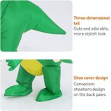 Halloween dinosaurus opblaasbare kleding polyester 3D cartoon poppenkleding  maat: L (160-190 cm) (rode dinosaurus)