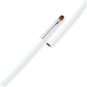 Nail Brush Kleur schilderij bloem carving pen trek pen lichttherapie gel pen platte kop pen pen (wit)