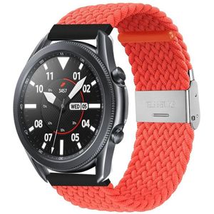 Voor Huawei Watch 4 / 4 Pro nylon gevlochten metalen gesp horlogeband