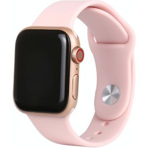 Zwart scherm niet-werkend nep dummy-displaymodel voor Apple Watch Series 6 44mm (roze)
