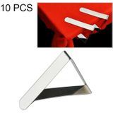 10 stuks RVS tafelkleed Clip verstelbare driehoek klem houder