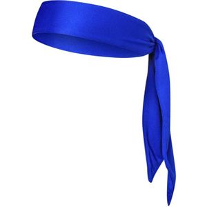 Unisex Sweat Wicking rekbare oefening Yoga Gym Bandana hoofdband zweetband hoofd stropdas sjaal Wrap  grootte: 1.2 * 0.06 m (blauw)