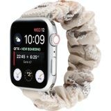 Stoffen haarring vervanging riem horlogeband voor Apple Watch Serie 6 & SE & 5 & 4 44mm / 3 & 2 & 1 42mm(3)