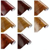 PVC Vinyl Wrap Sticker Decal Film  Maat: 50cm x 200cm (Glossy Wood Grain F)