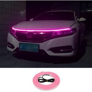 1 5 m auto-dagrijverlichting superhelder decoratief LED-sfeerlicht (roze licht)