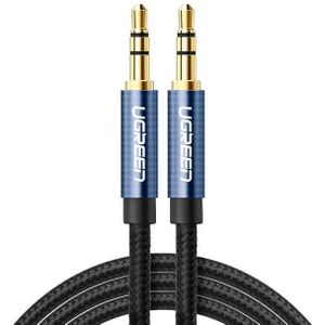 Ugreen AV112 Audio Kabel 3 5 mm Luidspreker line aux kabel  lengte: 0 5 m (Blauw)