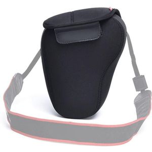 Caden H6 Schokbestendig Waterdicht Camera Liner Neopreen Bag Case  Grootte: 15.5 x 9.5 x 20cm (zwart rood)