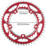 West Fietsen 2-delige 53T-39T Wegbike Aluminium Gear