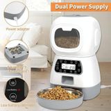 Button Style 3.5L Elf Pet Feeder Automatic Feeder (met EU-voeding)