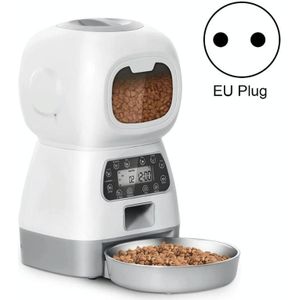 Button Style 3.5L Elf Pet Feeder Automatic Feeder (met EU-voeding)