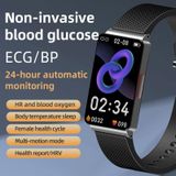 EP08 1 57 inch kleurenscherm smartwatch  ondersteuning voor bloedsuikermeting / hartslagmeting / bloeddrukmeting