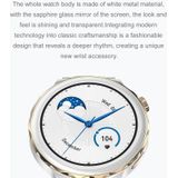 Ochstin 5HK43 1.32 inch rond scherm Smart Watch ondersteunt Bluetooth-oproepfunctie / bloedzuurstofbewaking  band: staal