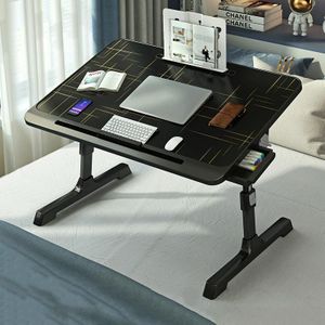 N6 hefbare en opvouwbare bed computer bureau  stijl: lade + plank