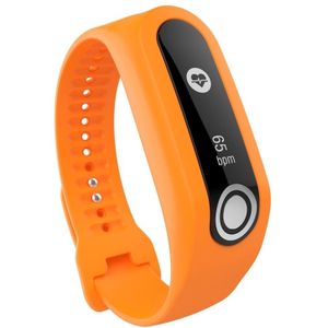Silicone sport polsband voor TomTom Touch (oranje)