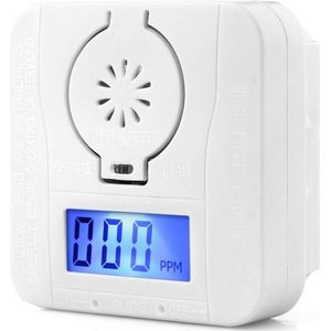 Mini CO kool monoxide rookmelder alarm vergiftiging gas waarschuwing sensor beveiliging vergiftiging alarm met LCD-scherm