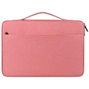 ND02 Waterdichte draagbare laptophoes  maat: 14.1-15 4 inch (schoonheid roze)