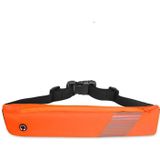 2 Stks Outdoor Fitness Sport Taille Bag Multifunctionele Running Invisible Close-Fitting Taille Tas (Oranje)