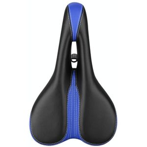 Fietsstoel comfortabel zadelstoel mountainbikestoel (blauw)