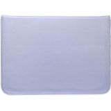 PU-leer Ultra-dunne envelope bag laptoptas voor MacBook Air / Pro 13 inch  met standfunctie(Tranquil Blue)
