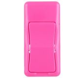 Beknopte stijl veranderlijk verstelbare universele Mini zelfklevende houder standaard  grootte: 6.4 x 3.1 x 0 2 cm  voor iPhone  Galaxy  Huawei  Xiaomi  LG  HTC en Tablets(Magenta)