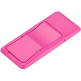 Beknopte stijl veranderlijk verstelbare universele Mini zelfklevende houder standaard  grootte: 6.4 x 3.1 x 0 2 cm  voor iPhone  Galaxy  Huawei  Xiaomi  LG  HTC en Tablets(Magenta)