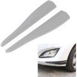 1 paar auto koolstofvezel siliconen bumperstrip  stijl: kort