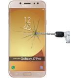 Voor Galaxy J7 (2017) (EU versie) 0 26 mm 9H oppervlaktehardheid 2.5D Explosieveilig niet-volledig scherm getemperd glas scherm Film