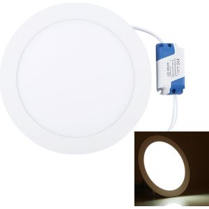 15W natuurlijke wit licht 19.6cm ronde Panel licht Lamp met LED Driver  75 LED SMD 2835  AC 85-265V  knipsel grootte: 17 5 cm