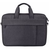 DJ03 waterdichte anti-kras anti-diefstal n-schouder handtas voor 13 3 inch laptops  met koffer gordel (zwart)