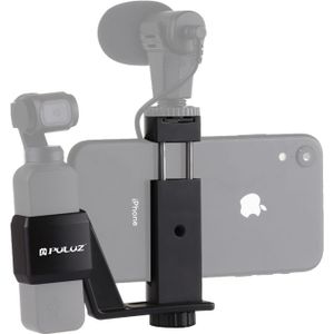 PULUZ metalen telefoon klem Mount + uitbreidings vaste standhouder voor DJI OSMO Pocket