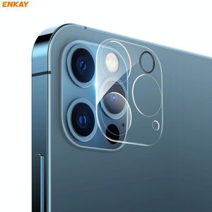 Voor iPhone 12 Pro Max ENKAY Hat-Prince 9H Camera Lens Gehard glas film volledige dekking Beschermer
