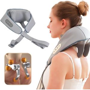 Elektrische nek- en schoudermassager Shiatsu nekmassager met warmte