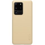 Voor Galaxy S20 Ultra / S20 Ultra 5G NILLKIN Frosted Concave-convexe Texture PC Case(Goud)