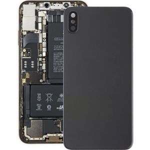 Batterij backcover met terug Camera Bezel & Lens & zelfklevende voor iPhone XS Max(Black)