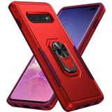 Voor Samsung Galaxy S10 + Pioneer Armor Heavy Duty PC + TPU Houder Phone Case