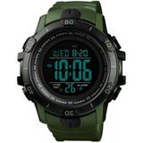 SKMEI 1475 Mannen Multifunctionele Sport Watch Studenten Outdoor Waterproof Digital Watch (ArmyGreen)
